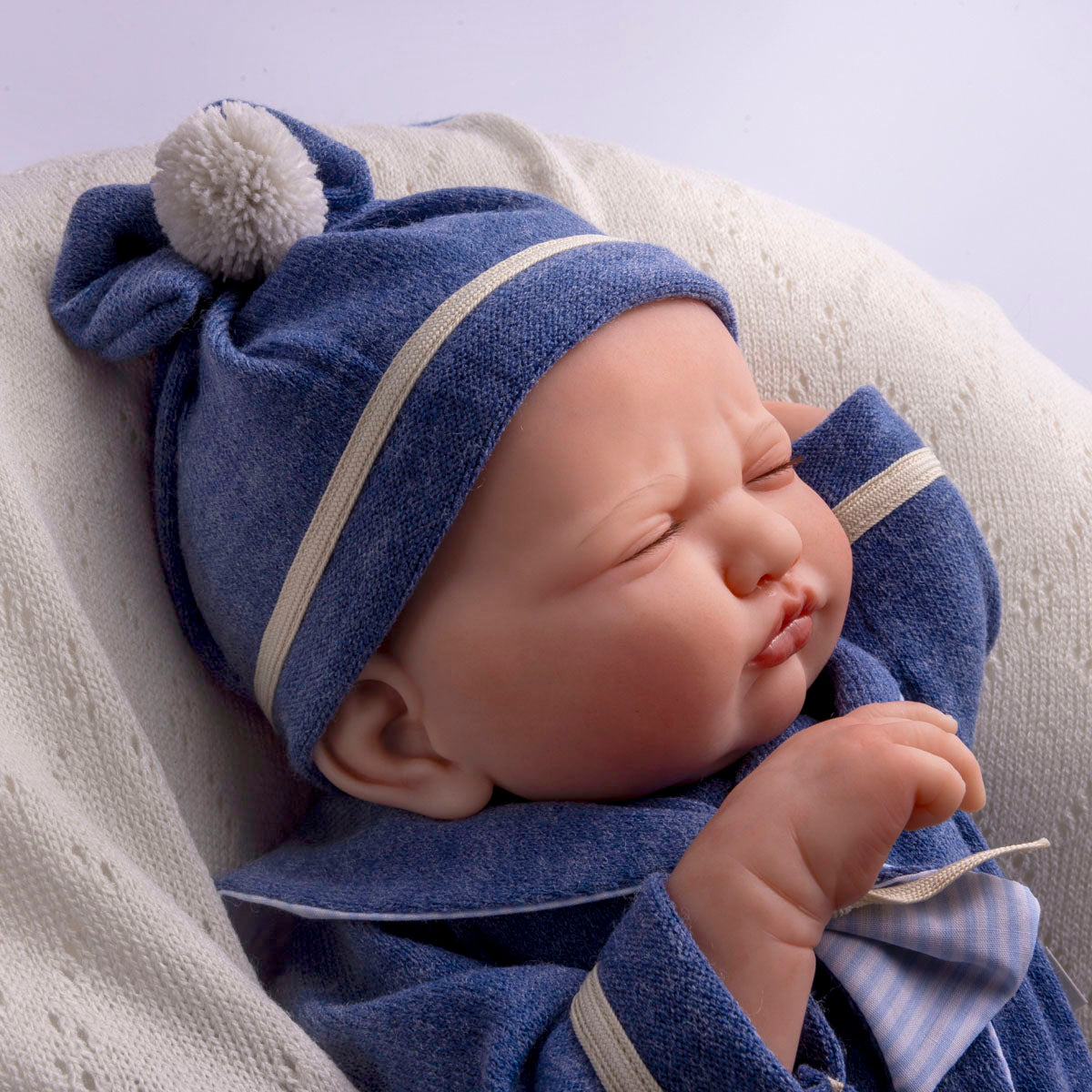 Reborn Doll | Weighted Hand Painted Soft Vinyl | Limited Edition | Mateo | Sailor Blue