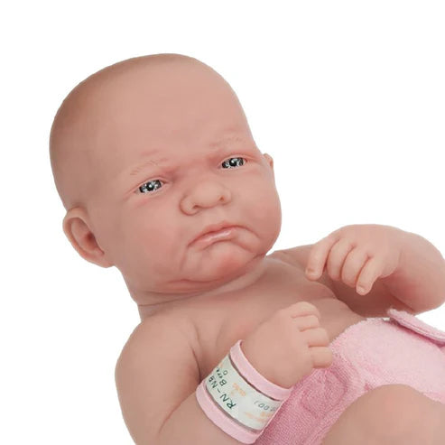 Original Handcrafted in Spain La Newborn Baby Doll "First Day" Real Girl