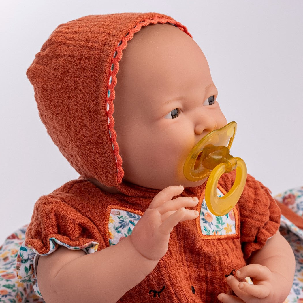 Soft Body La Newborn in Nature Themed Outfit w/ Accessories - Dolls and Accessories