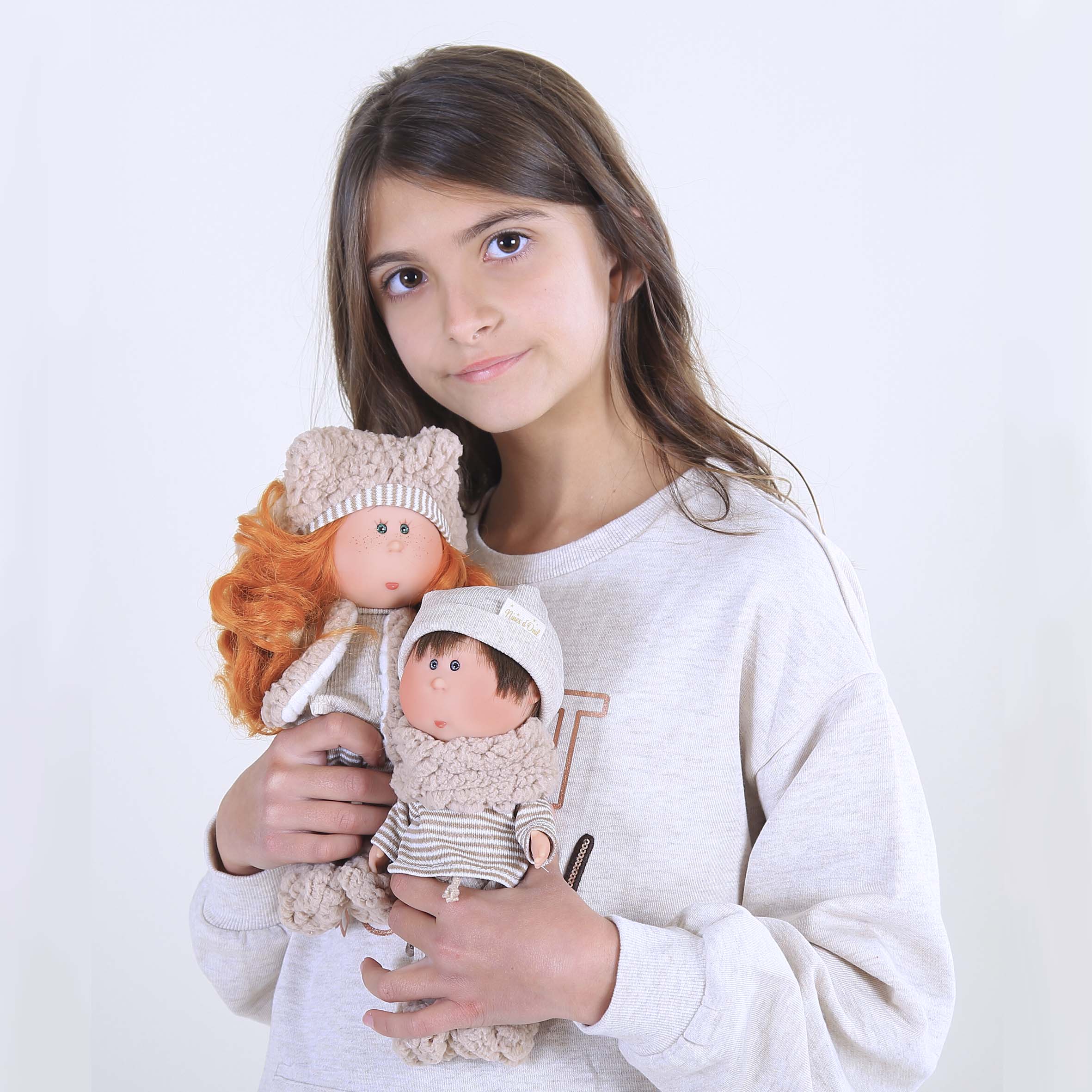 Handcrafted Collectible Little Mia Forest Doll (3156) by Nines D&
