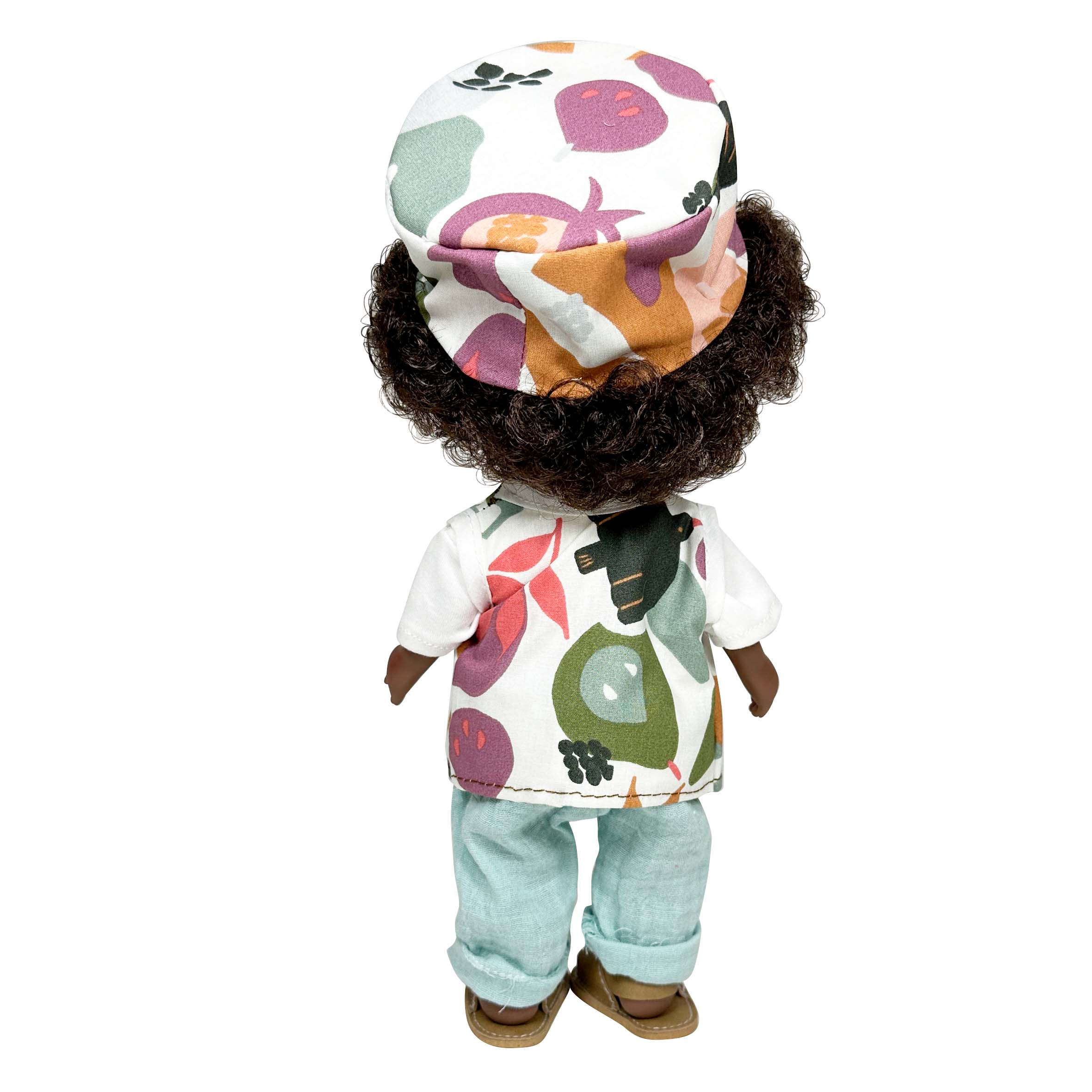 Handcrafted Collectible Mia (Mio) Afro Doll by Nines D&