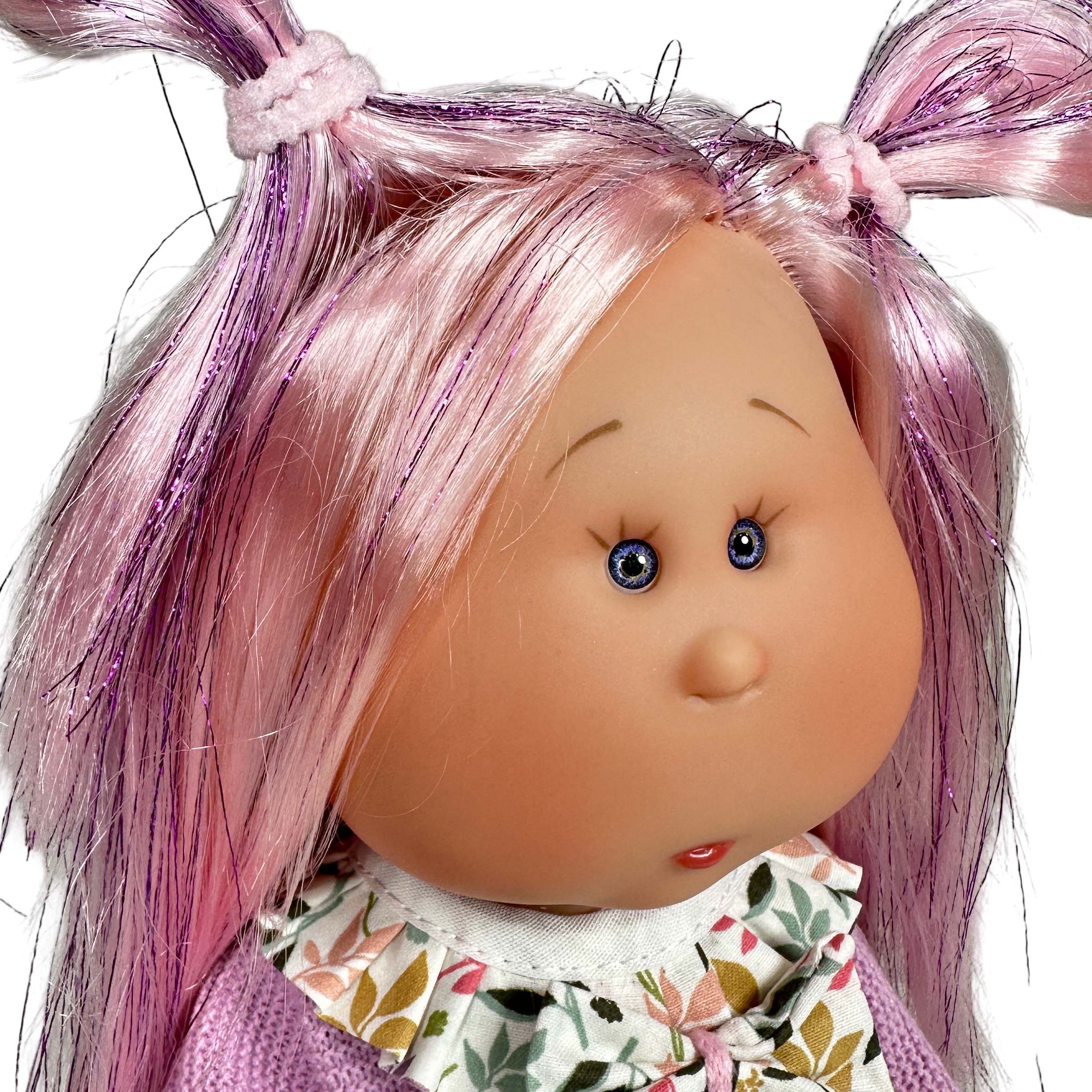 Handcrafted Collectible Mia Pet Pink Doll (3430) by Nines D&