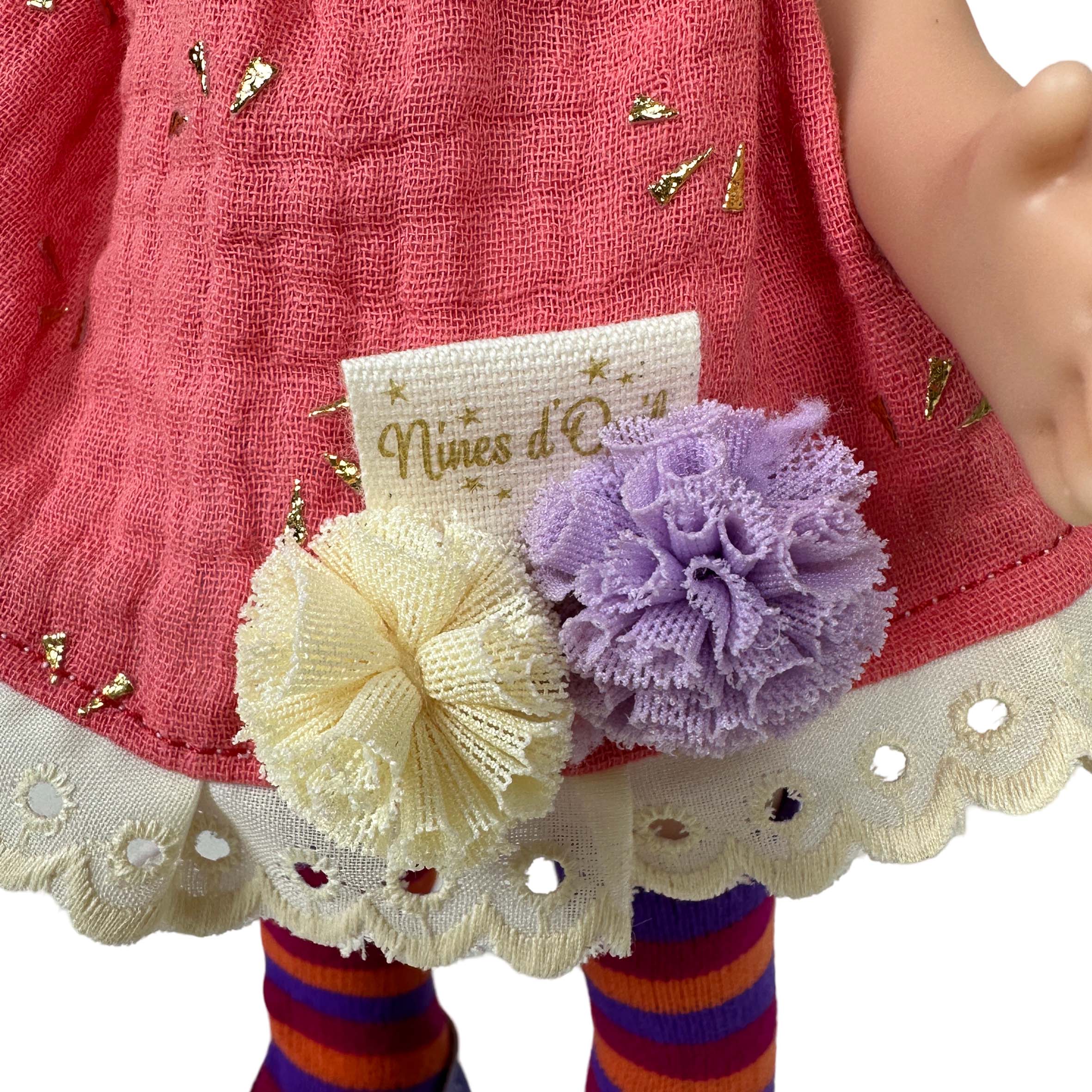 Handcrafted Collectible Mia Pet Coral Doll (3433) by Nines D&