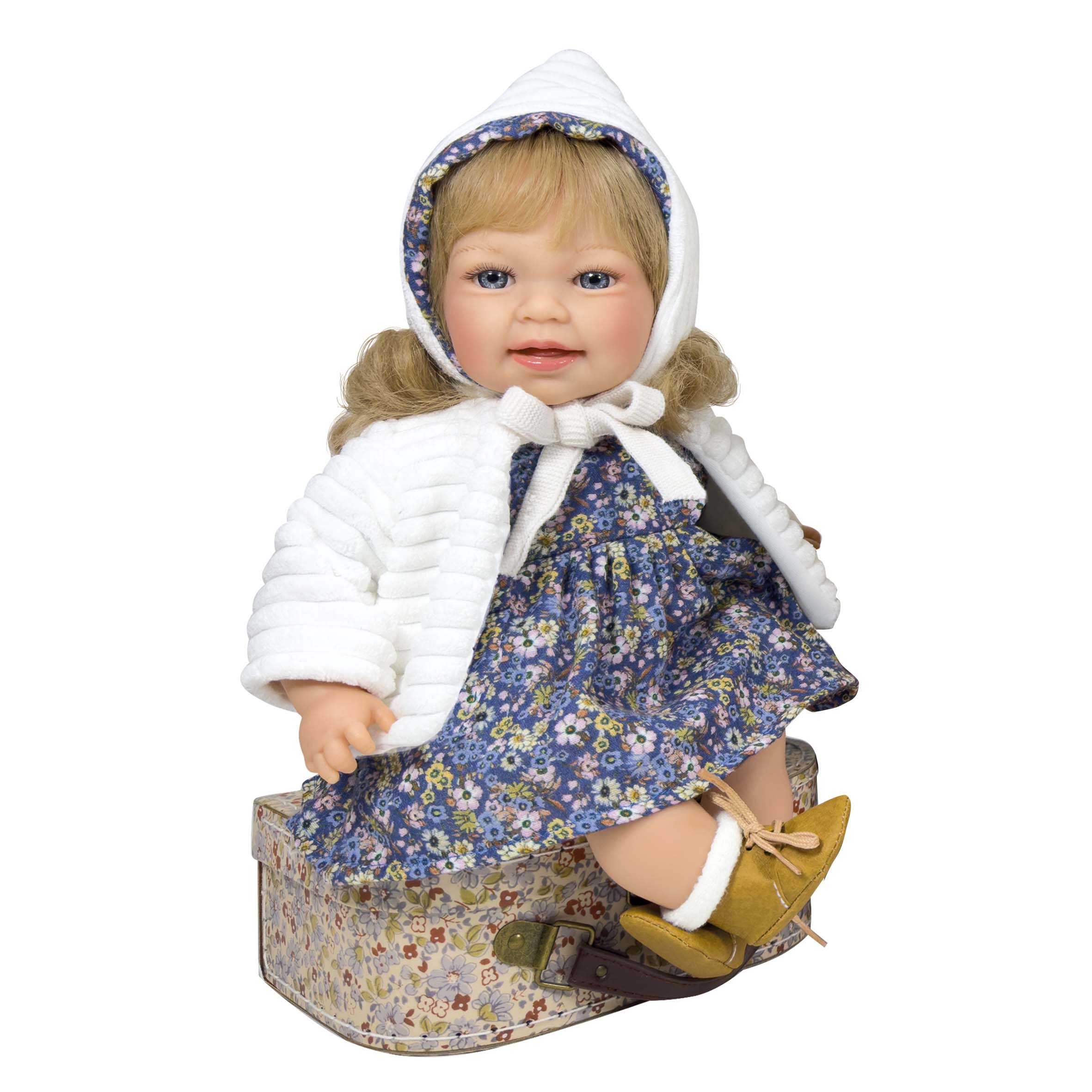 Handcrafted Little Susi Blonde Toddler Doll by Nines D&