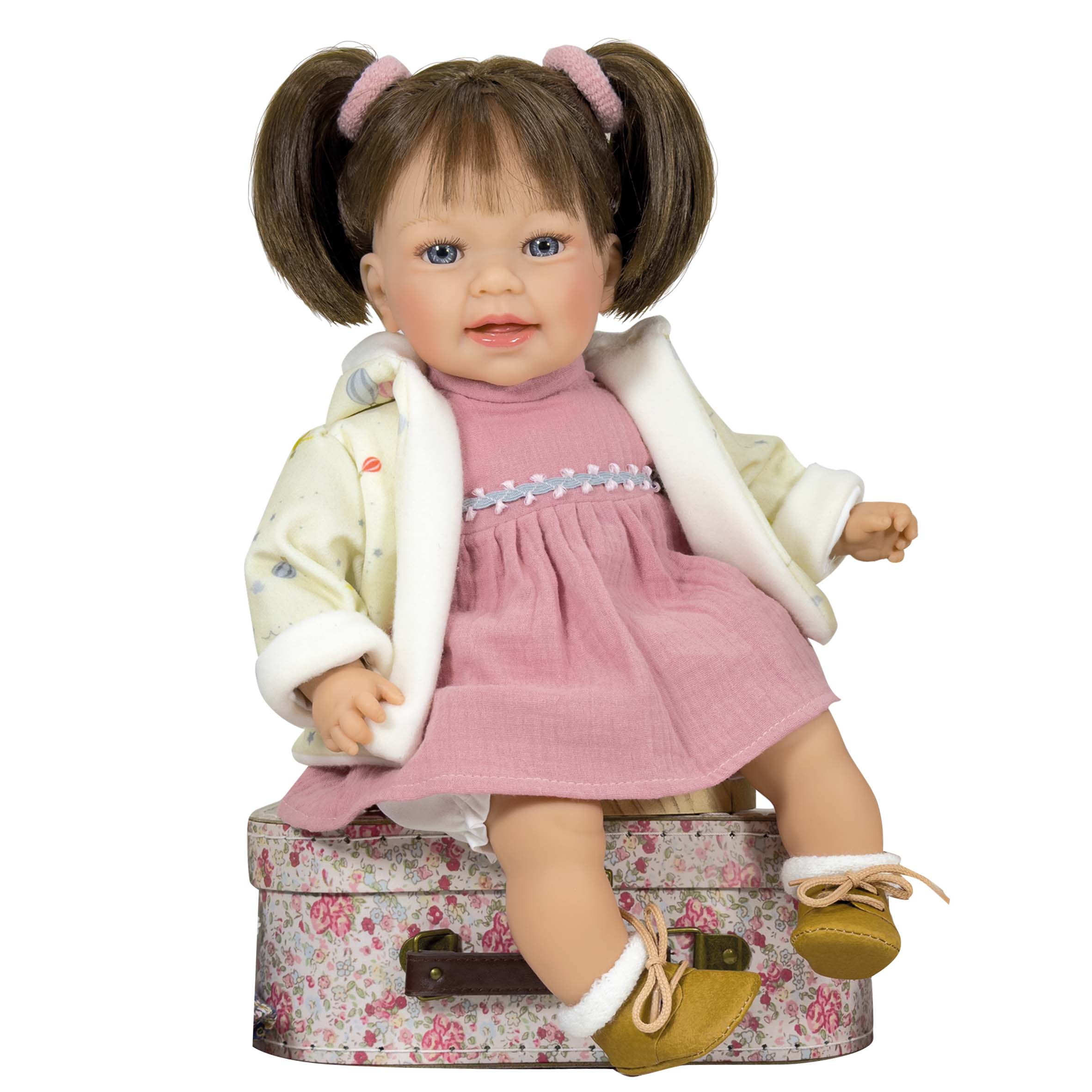 Handcrafted Little Susi Toddler Doll (3910) by Nines D&