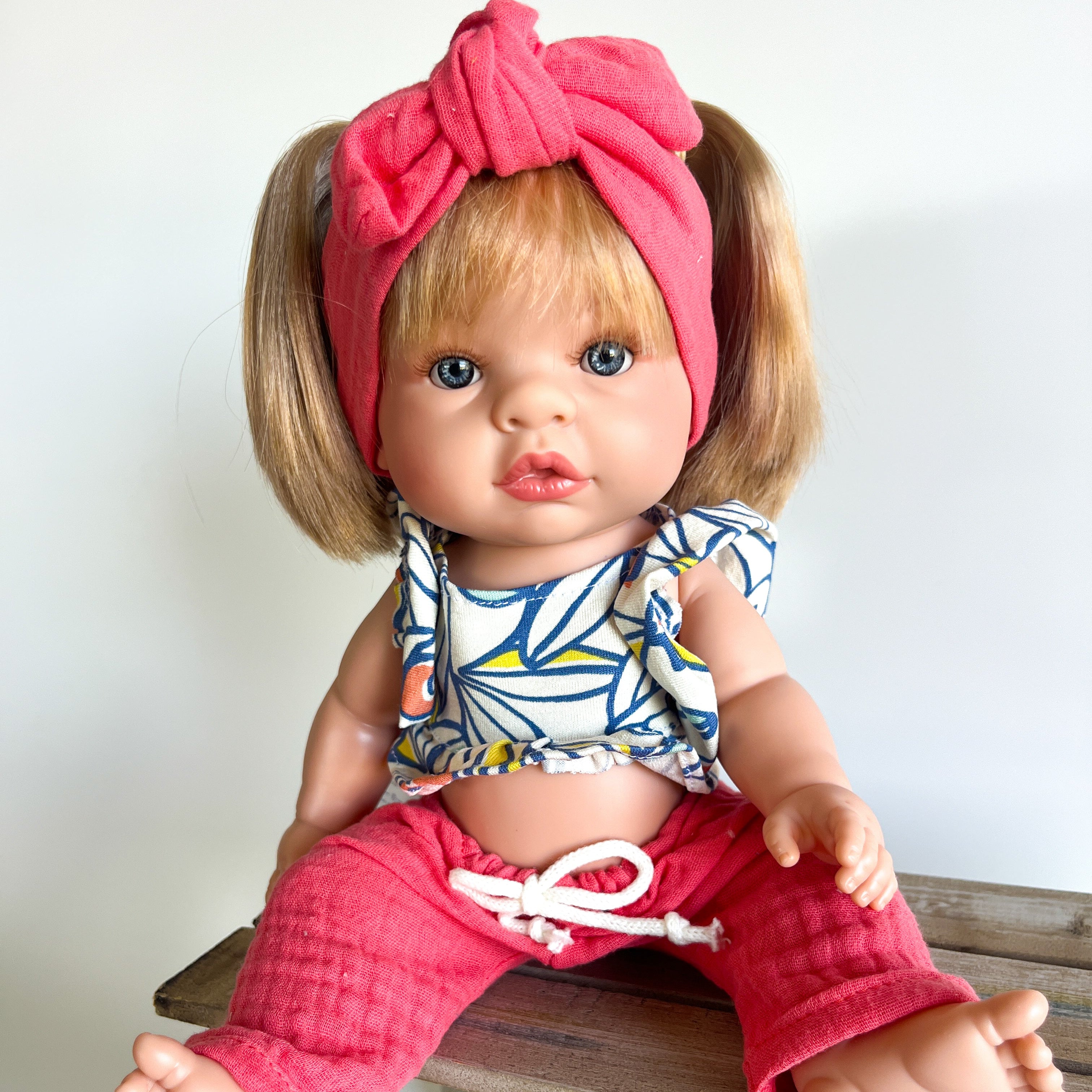 Handmade Collectible Joy Collection Emily Baby Doll by Nines D&