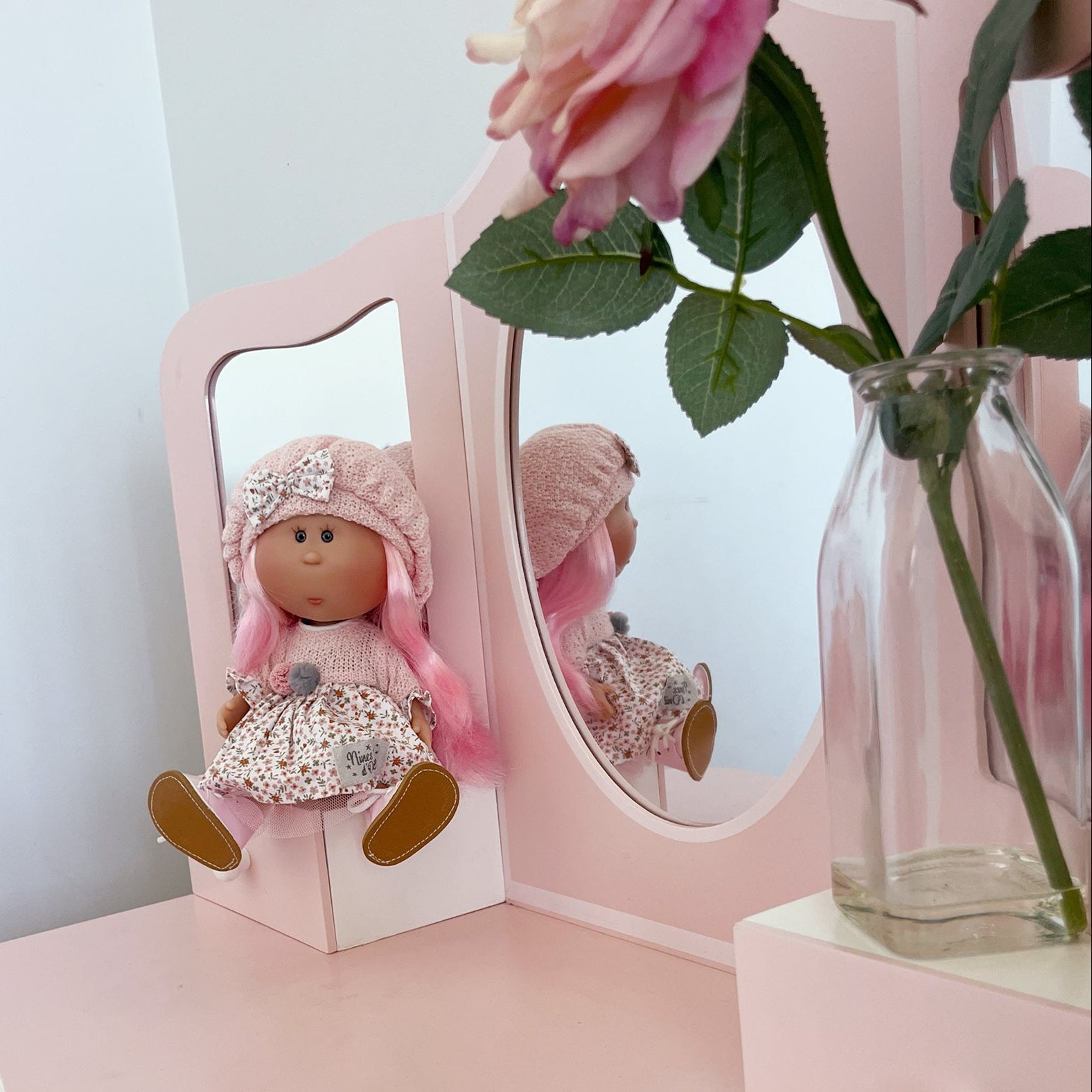 Handcrafted Collectible Little Mia Frenchie Doll by Nines D&