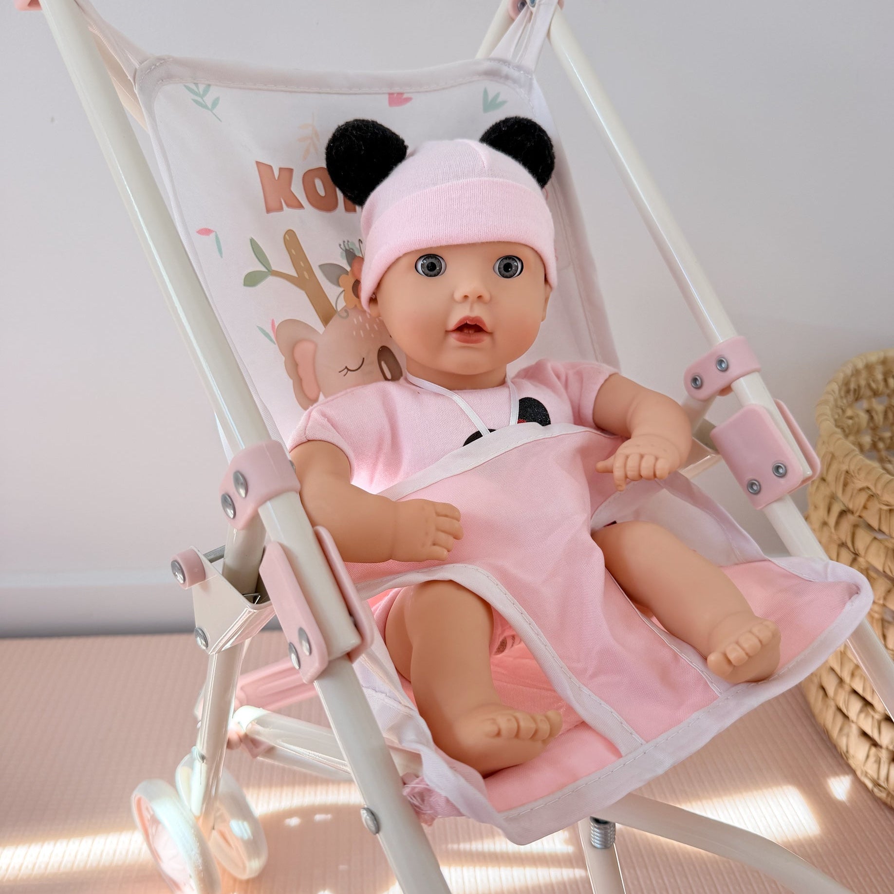 DeCuevas Toys Koala Folding Doll Stroller