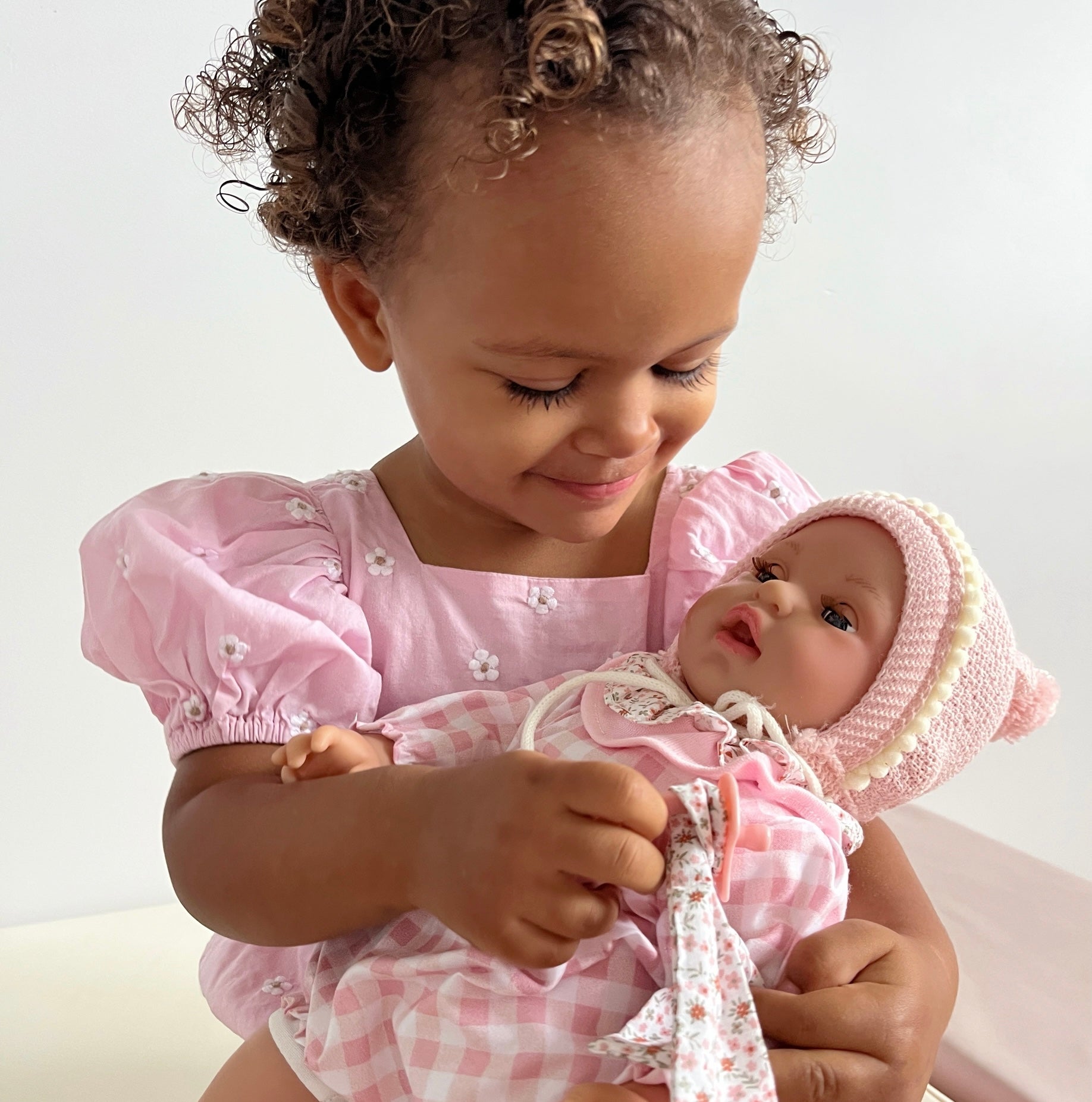 Handcrafted Baby Doll Alex Pompon by Nines d&