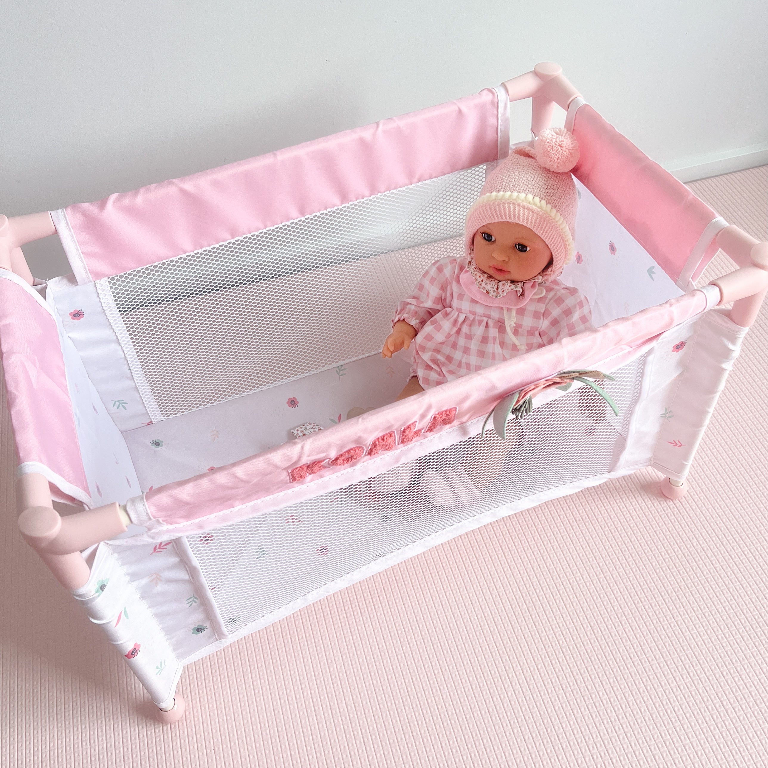 Handcrafted Baby Doll Alex Pompon by Nines d&