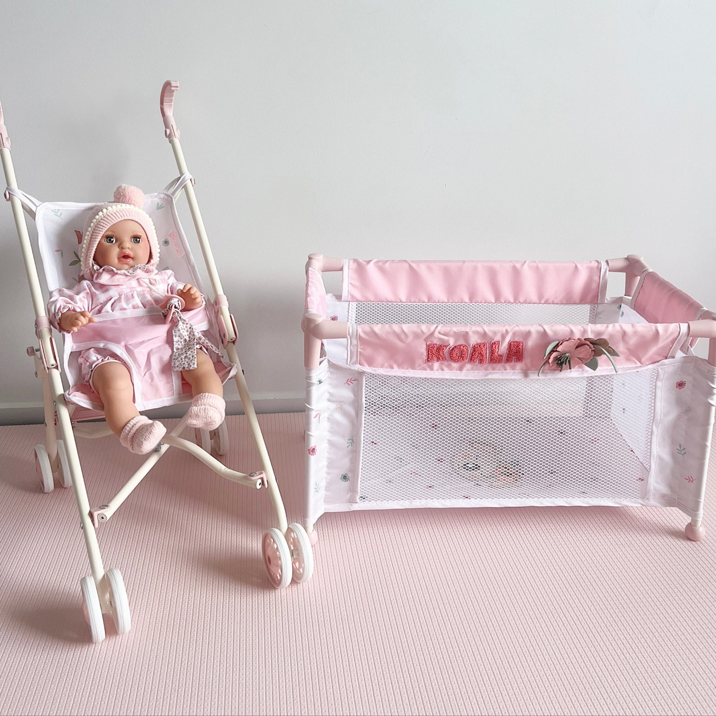 DeCuevas Toys Koala Folding Doll Stroller