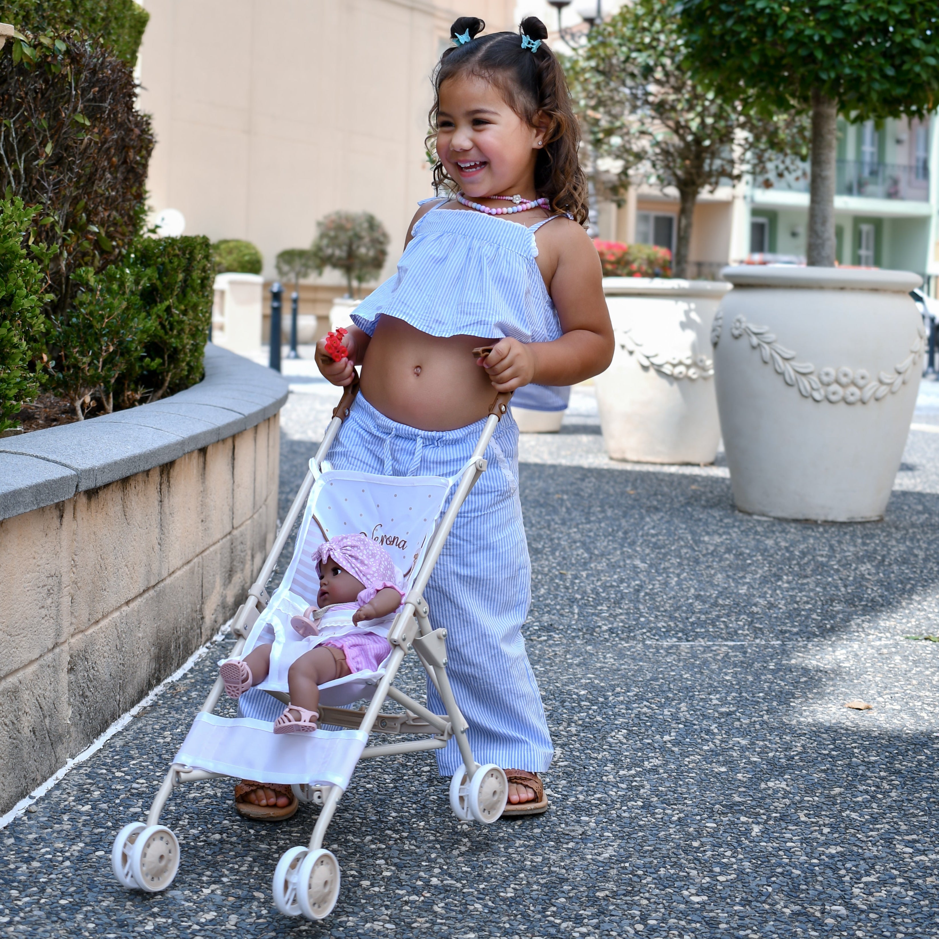 baby doll stroller nearby DeCuevas Toys Verona Folding Doll Chair Doll Stroller – Dolls and Accessories