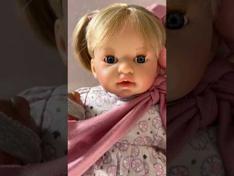 Handcrafted Baby Doll Blonde Alex with Baby by Nines d&