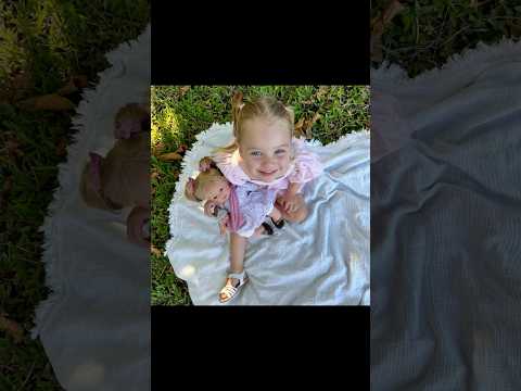 Handcrafted Baby Doll Blonde Alex with Baby by Nines d&