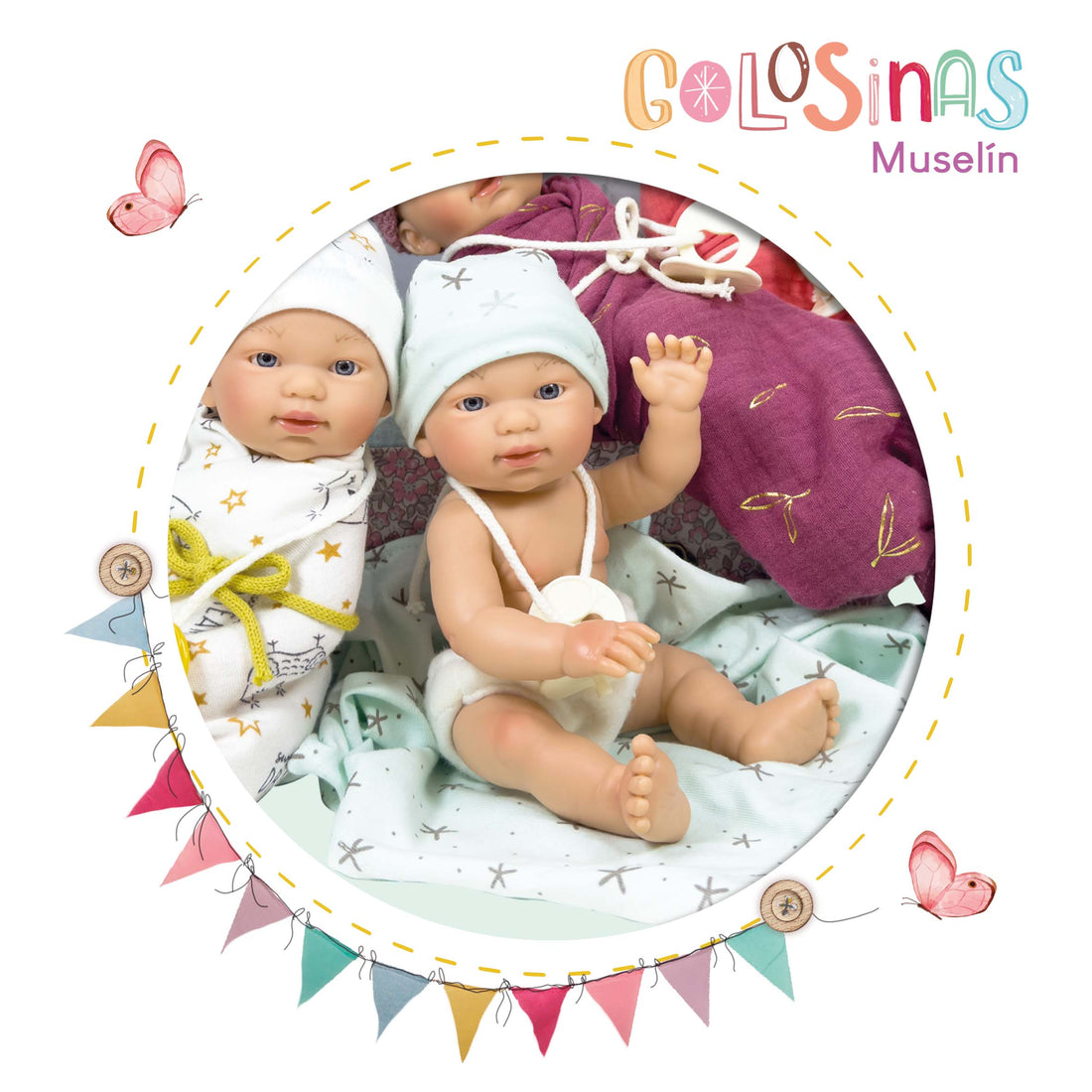 Baby Doll Golosinas Muselin by Nines d&