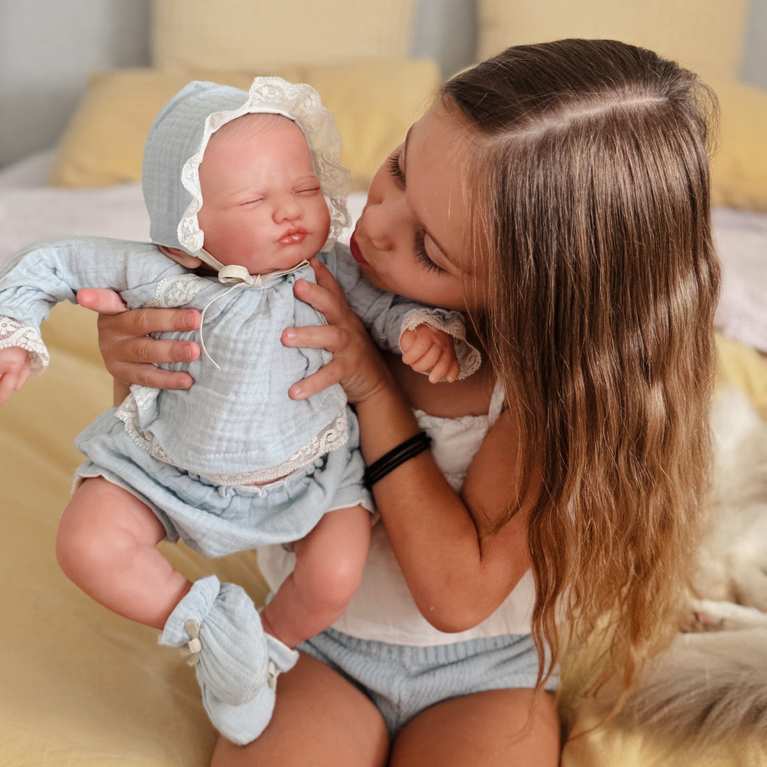 Reborn Doll | Weighted &amp; Hand Painted Soft Vinyl | Limited Edition | Mateo | Blue