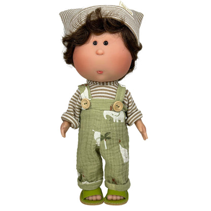 Handcrafted Collectible Mio Farmer Doll (3431) by Nines D&