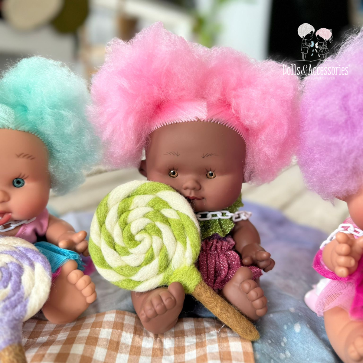 Baby Doll Pepote Cotton Candy by Nines D&