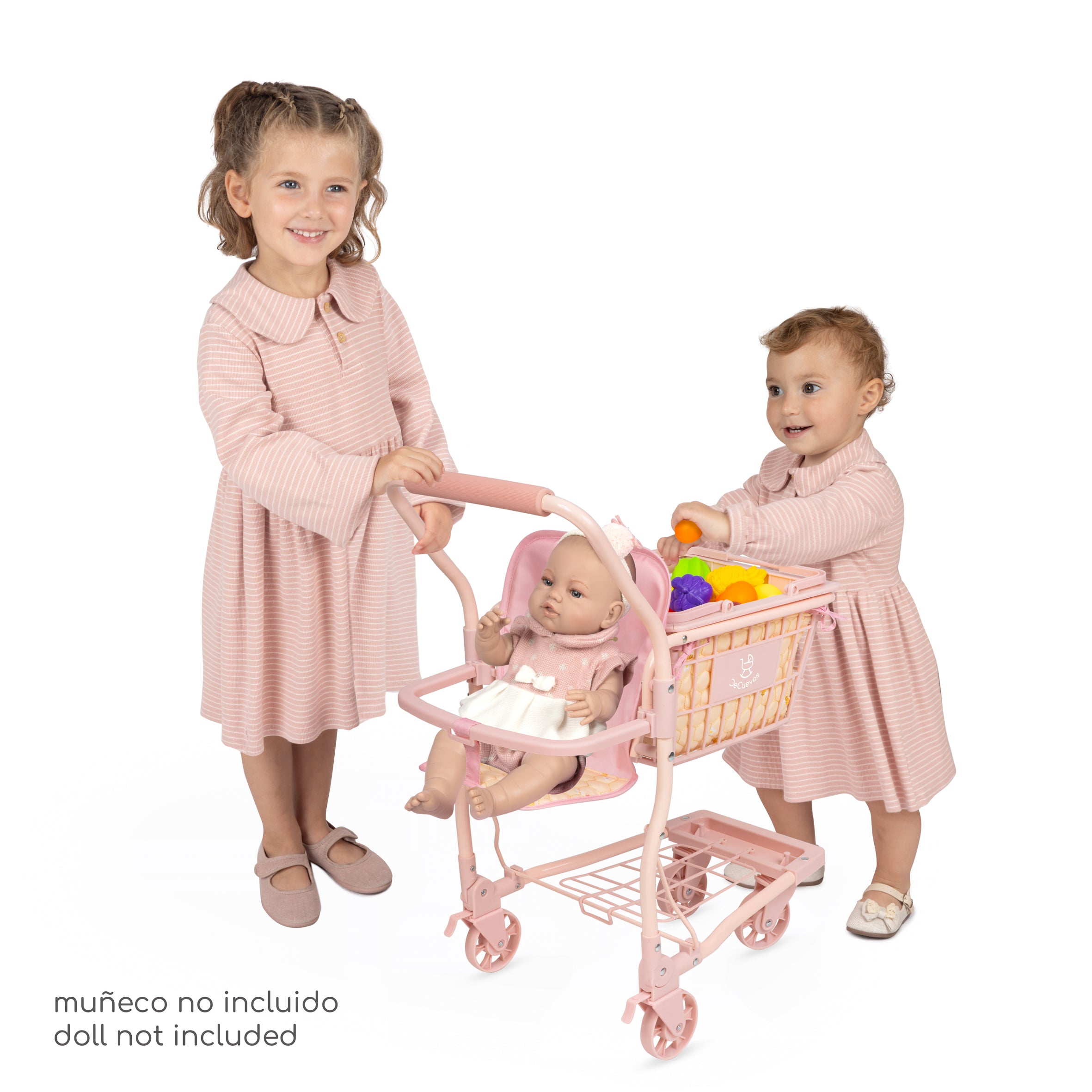 DeCuevas Toys Honey Supermarket Trolley with Accessories and Baby Carrier