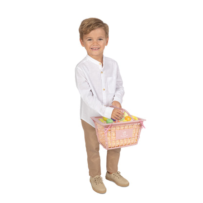 DeCuevas Toys Honey Supermarket Trolley with Accessories and Baby Carrier
