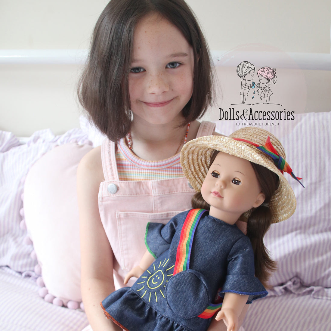 Precious Day Götz Girl Doll Elisabeth - Rainbow