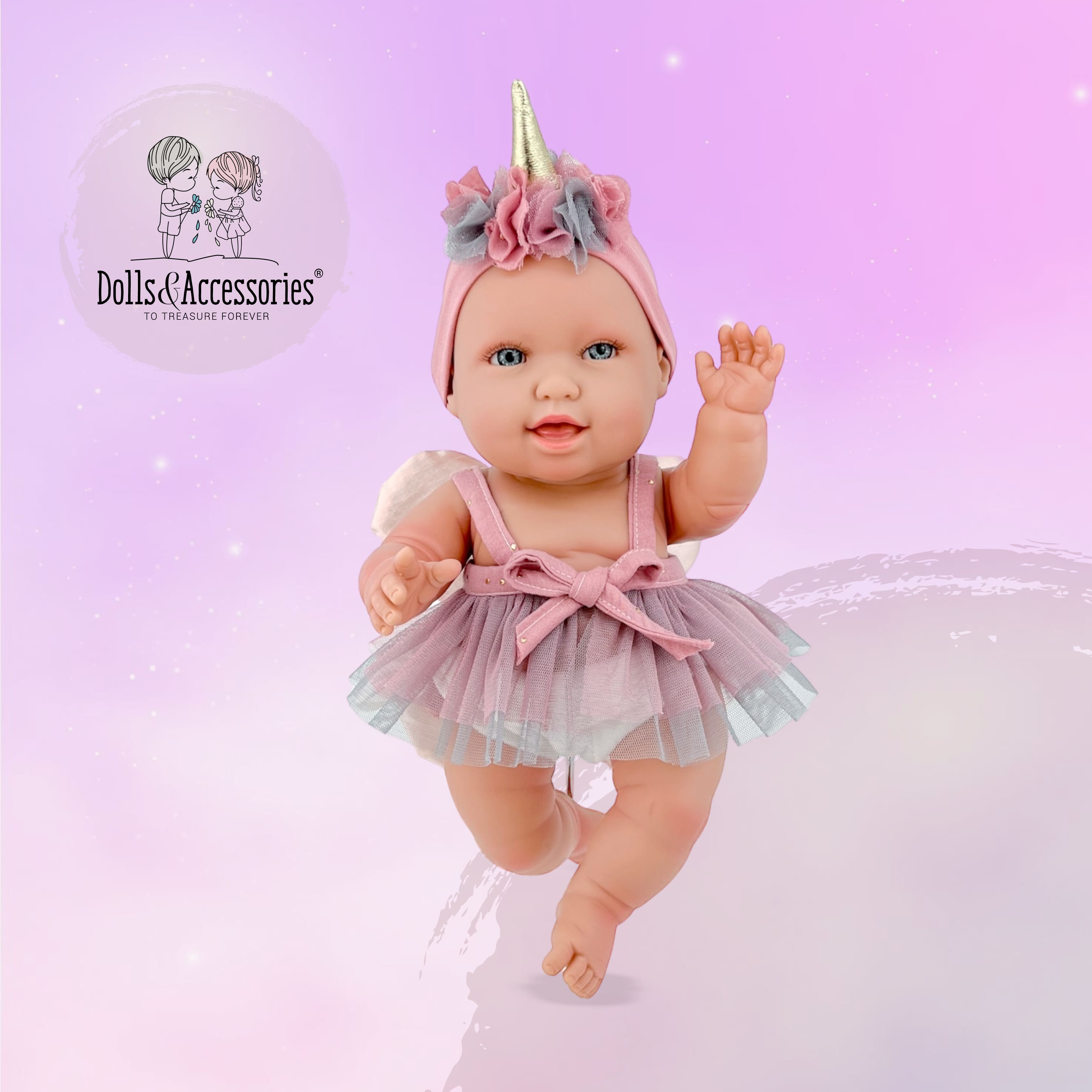 Reborn unicorn baby doll online