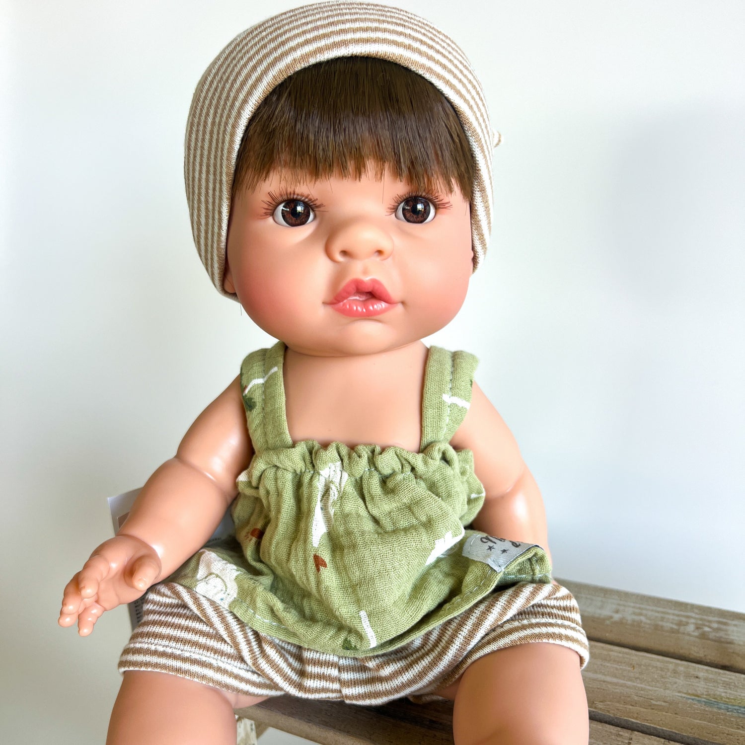Handmade Collectible Joy Collection Olivia Baby Doll by Nines D&