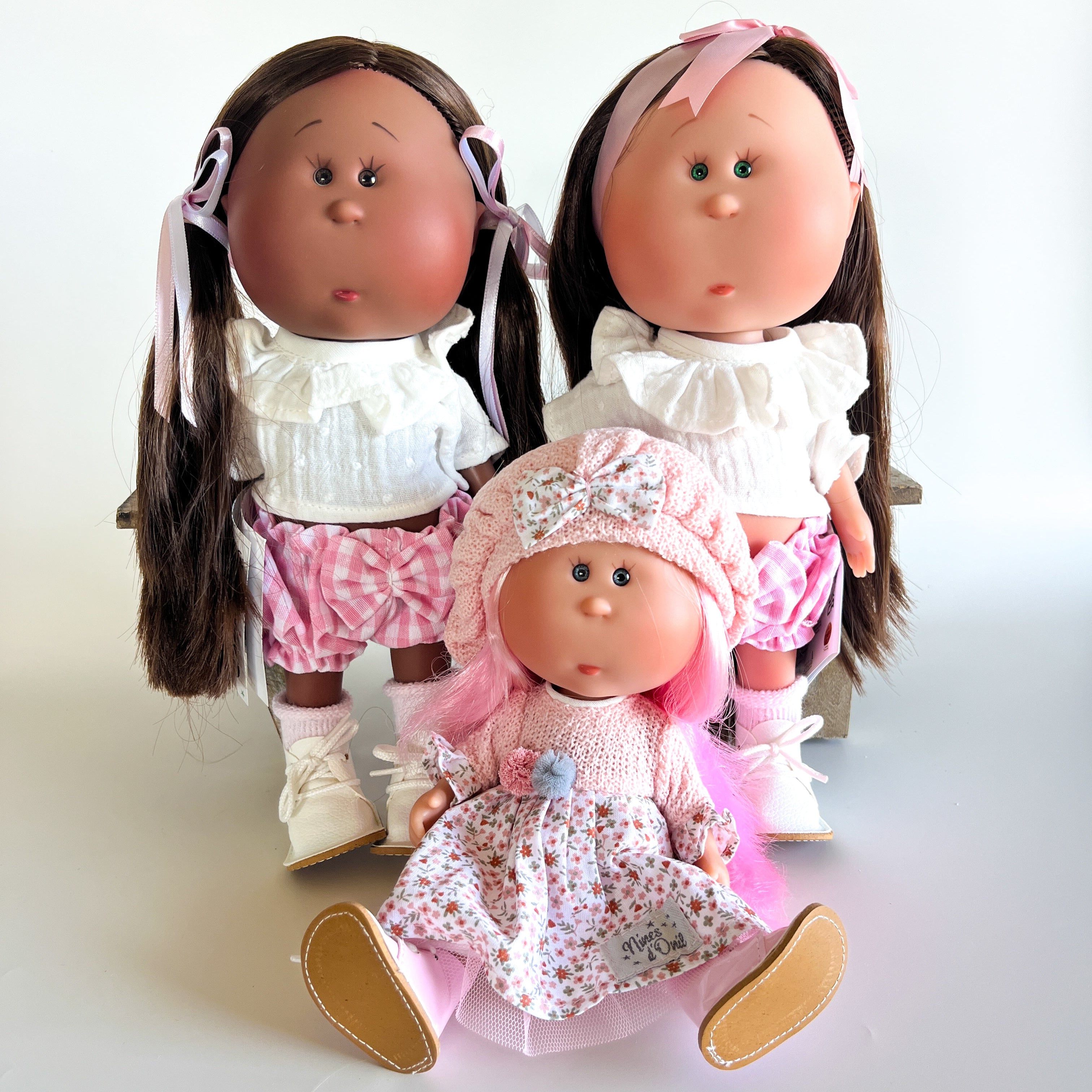 Handcrafted Collectible Little Mia Frenchie Doll by Nines D'Onil Handcrafted Collectible Little Mia Frenchie Doll by Nines D'Onil