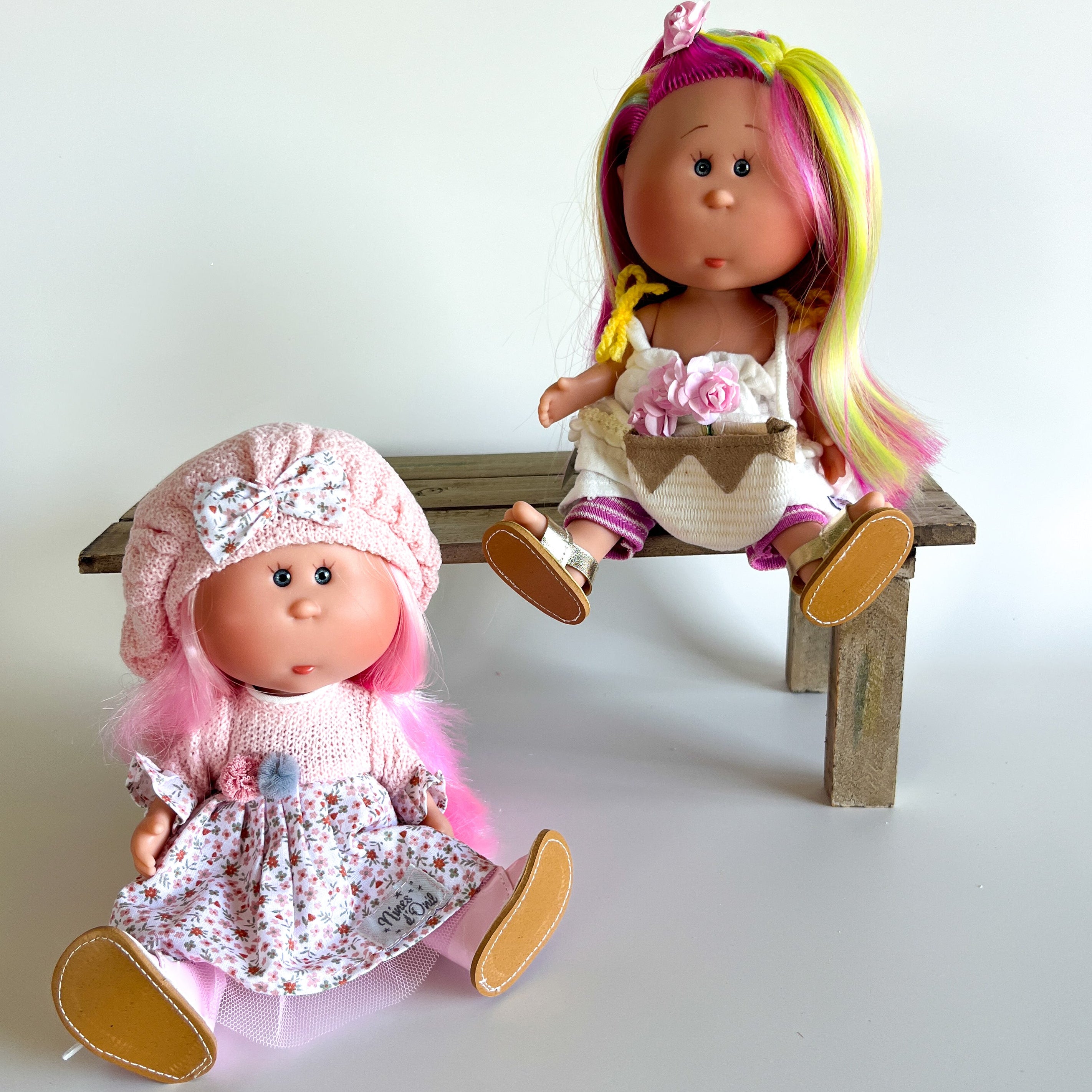 Handcrafted Collectible Little Mia Frenchie Doll by Nines D'Onil Handcrafted Collectible Little Mia Frenchie Doll by Nines D'Onil