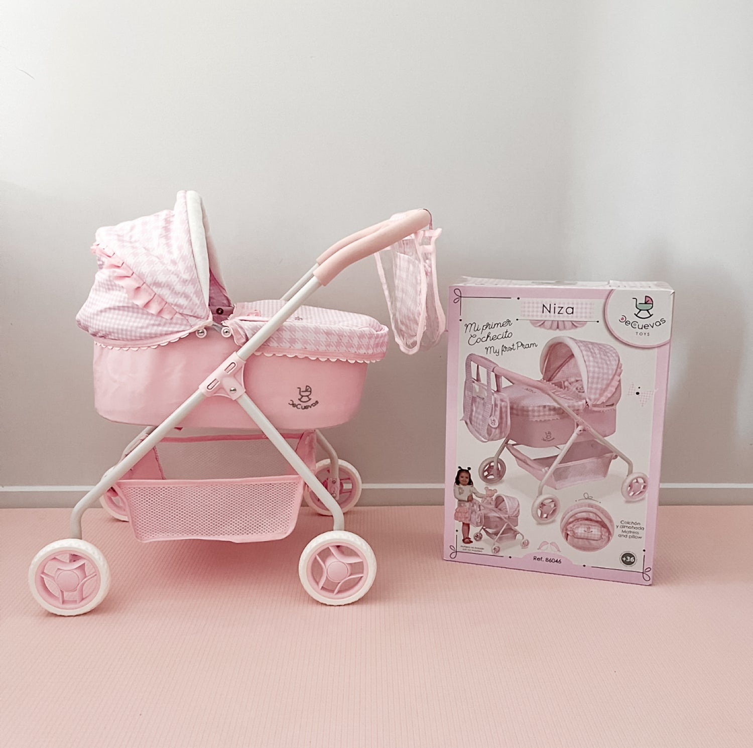 DeCuevas Toys Niza My First Doll Pram