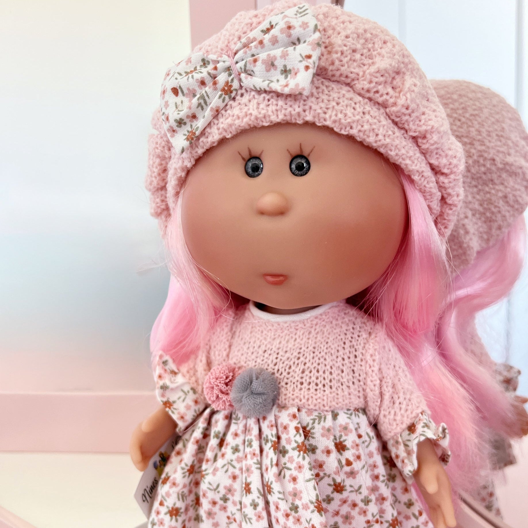 Handcrafted Collectible Little Mia Frenchie Doll by Nines D'Onil
