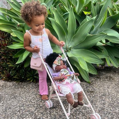Handcrafted Amir/ María Doll with Baby (4400) by Nines D&