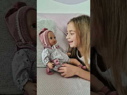 Handcrafted Baby Doll Alex Pompon Mauve by Nines d&